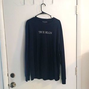 True religion mens navy blue